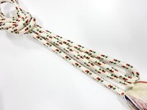 正絹　手組帯締め